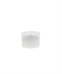 T-Light Base Trasparente h 3.5 cm Ø 4.8 cm H 8 Ore Cf 8 Pz