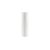 Cilindro Ceramica Bianco h 18 cm Ø 4.5 cm