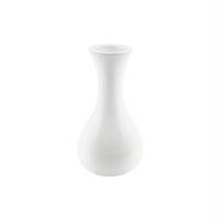Vaso Monofiore Ceramica Bianco h 15 cm Ø 8 cm