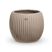 Sfera Ceramica Nairobi Tortora h 13 cm Ø 16 cm