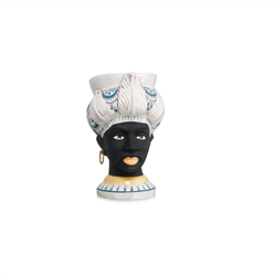 Vaso King Africano h 13 cm