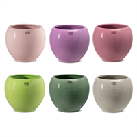 Caspò Ceramica Artica Assortito h 10 cm Ø 12.5 cm
