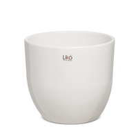 Caspo' Ceramica Shine Bianco h 18 cm Ø 19 cm