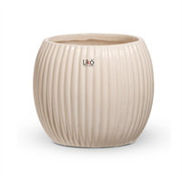 Sfera Ceramica Nairobi Crema h 13 cm Ø 16 cm