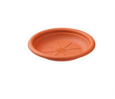 Sottovaso Botanico Marrone h 2.9 cm Ø 16 cm