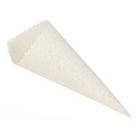 Cono Cotone Per Riso Crema h 18 cm Ø 6 cm
