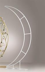 Struttura Mezza Luna Bianco h 2 mt l 70x25