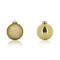 Sfera Vetro Da Appendere Lucido/Satinato Oro Ø 6 cm