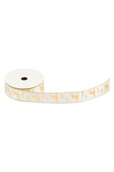 Nastro Tessuto Bianco ST Renna h 2.5 cm l 10 mt