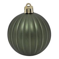 Sfera Plastica Da Appendere Matte Verde Ø 6 cm