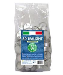 T-Light Base Metallo h 1,7 cm Ø 3,6 cm Cf 80 Pz
