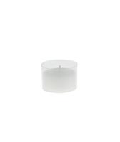 T-Light Base Trasparente h 2,3 cm Ø 3,9 cm H 6.5 Ore Cf 24 Pz