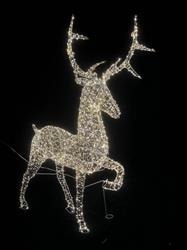 Renna Luminosa h 120 cm 3000 Led Outdoor