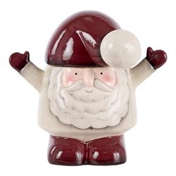 Barattolo Babbo Natale Ceramica