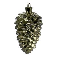 Decoro Pigna Plastica Verde Muschio Ø 9 cm h 17 cm