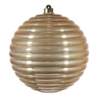 Decoro Sfera Plastica Beige Ø 20 cm