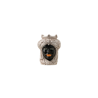 Vaso King Nero h 13 cm