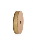 Nastro Tessuto Sfrangiato Lira Oro h 2.5 cm l 15 mt