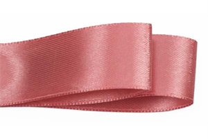 Nastro Doppio Raso Malva h 1.5 cm l 50 mt