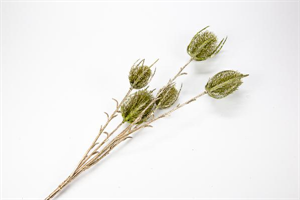Ramo C/Bocciolo Verde h 60 cm