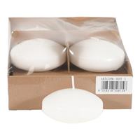 Candela Galleggiante Imp Bianco h 5 cm Ø 8 cm