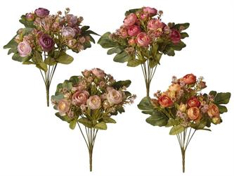 Bush Ranuncoli x9 Assortito h 37 cm