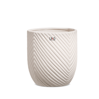 Caspo' Ceramica Saona Crema h 14 cm Ø 13 cm