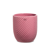 Caspo' Ceramica Saona Mauve h 14 cm Ø 13 cm