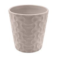 Vaso Orchidea Decor Tortora h 14 cm Ø 13 cm