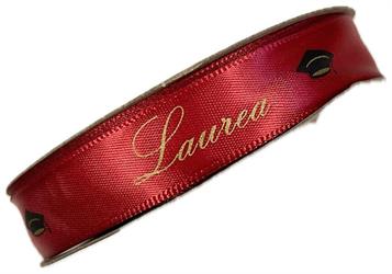 Nastro Satin Rosso Laurea h 1.6 cm l 20 mt