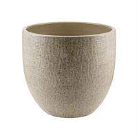Caspo' Ceramica Bowl Beige h 18 cm Ø 20 cm