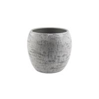 Caspo' Ceramica Rustico Grigio h 18 cm Ø 20 cm