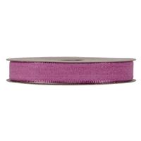 Nastro Tessuto Ecovelour Fucsia h 1.5 cm l 20 mt