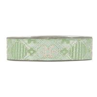 Nastro Tessuto Maiolica Salvia h 2.5 cm l 10 mt