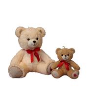Peluche Orso C/Cuore E Fiocco Assortito h 15 cm
