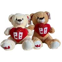 Peluche Orso Con SMS Assortito h 25 cm