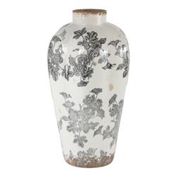 Vaso Ceramica Decorato Campanula