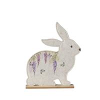 Coniglio Feltro Wisteria h 35 cm l 28x5 cm