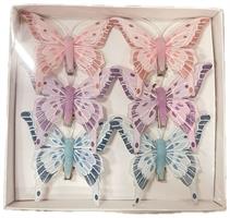 Farfalla C/Clip Assortito