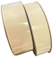 Nastro Tessuto Prometeo Beige h 2.5 cm l 20 mt
