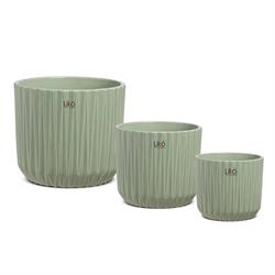 S/3 Caspo' Ceramica Scanty Verde Ø 21,5+17+13,5 cm