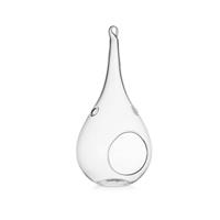 Goccia Vetro Da Appendere Trasparente h 22 cm Ø 10 cm