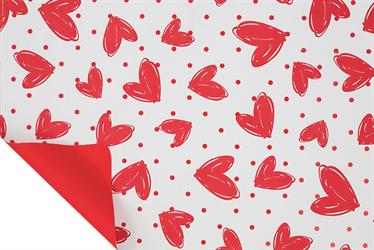 Bobina Perl FP+ST2L 40 MY Love Pois Bianco h 80 cm l 20 mt