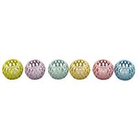 Portacandela Ceramica Traforato  Assortito h 6 cm Ø 8 cm