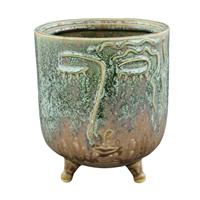 Caspo' Ceramica Facegreen Verde h 18 cm Ø 15 cm