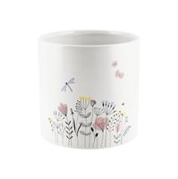 Cilindro Ceramica Bianco St Fiore h 13.5 cm Ø 13.5 cm