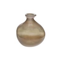 Vaso Vetro Simplicity Tortora h 18 cm Ø 16 cm
