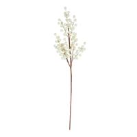 Ramo Bacche Crema h 67 cm
