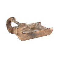 Slittino Legno Naturale h 12 cm l 28x16 cm