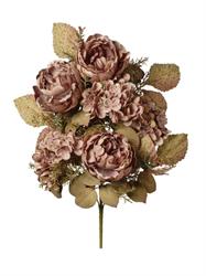 Mazzo Frontale Peonia/Ortensia